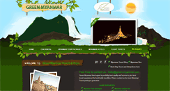 Desktop Screenshot of green-myanmar.com